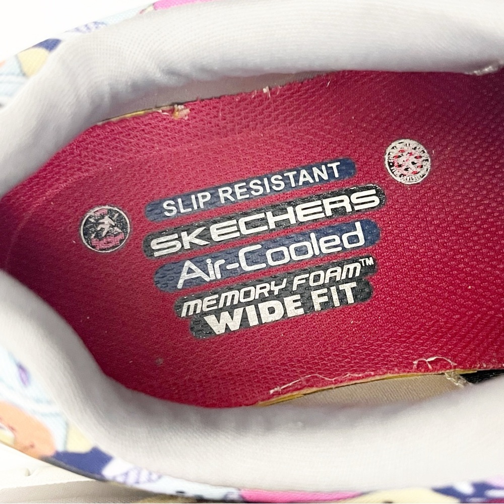 SKECHERS Waggey Work Comfort Flex HC Pro Slip Resistant Walking Sneakers Size 10 - Picture 3 of 11